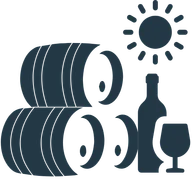 Icono de acceso a bodegas locales y referencias exclusivas.
