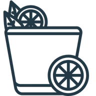 Icono de carta de cócteles personalizada para hostelería.