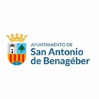 Logotipo de Ayuntamiento de San Antonio de Benagéber (Valencia), cliente de SYM HostelGestión